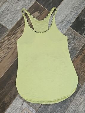 Lululemon Light Green Racerback Tank Top - Women